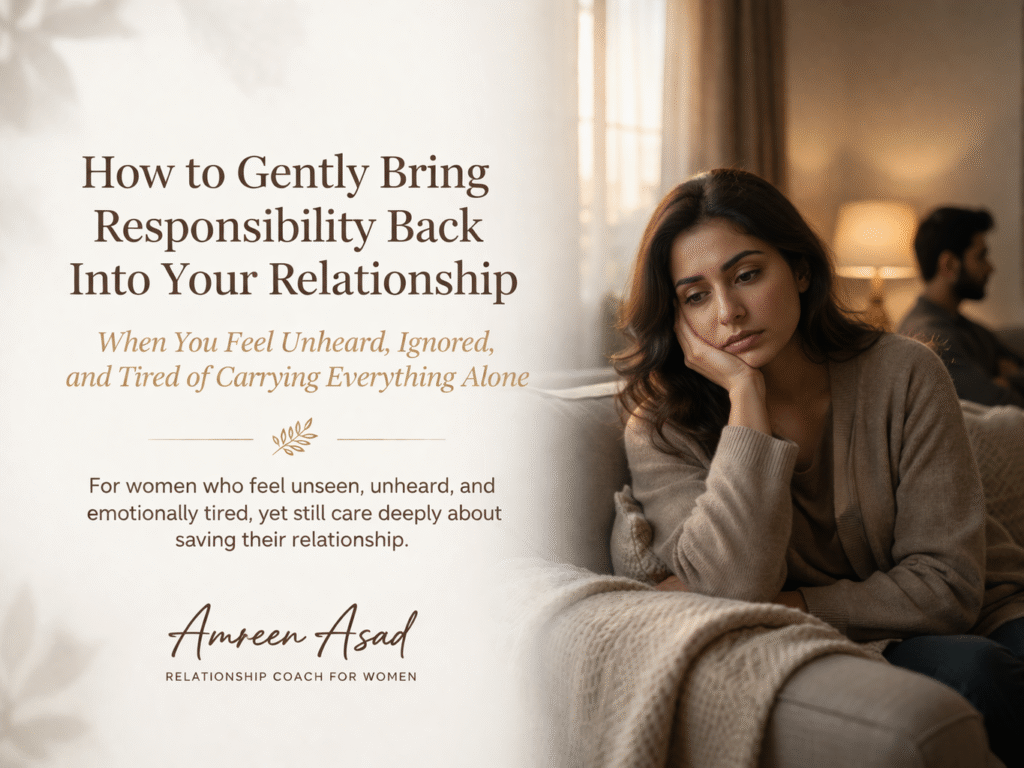 how to make men responsible